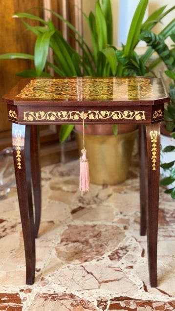 Sorrento - Guéridon - Bois - Table basse musicale Sorrento