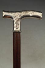 Canne de marche - Argent 800