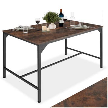 Eettafel Belfast industrieel 120x75x75cm, Huis en Inrichting, Tafels | Eettafels, Verzenden, Nieuw