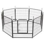 Enclos pour chien modulable XL - 210 x 80 cm (Ø x h), Verzenden, Neuf