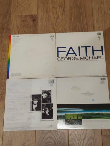 George Michael, Wham!/ A-HA - 4 Albums - including : Faith!, Nieuw in verpakking