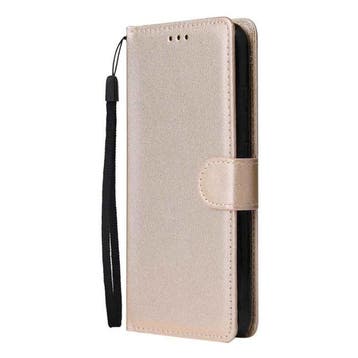 Xiaomi Redmi 9A Leren Flip Case Portefeuille - PU Leer, Verzenden