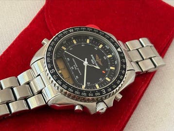 Breitling - Navitimer Pluton 3100 Dual Time - 80.191 - Homme, Nieuw