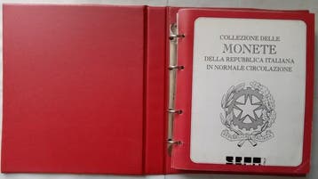 Italië, Republiek Album con collezione Repubblica - incluse