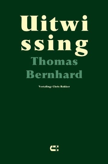 Uitwissing | Thomas Bernhard | Nieuw, Verzenden, Thomas Bernhard