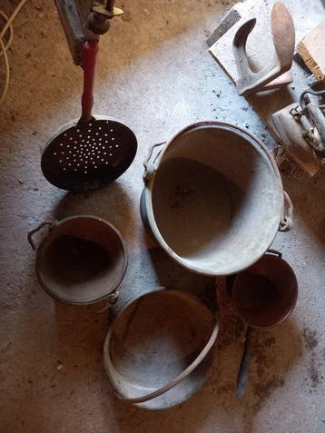 Kookpottenset (10) - Smeedijzer