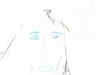 Victor Hasch (1945-2012) - Dessin original au fusain,