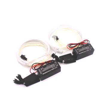 KIT ANNEAUX LUMINEUX ANGEL CCFL BMW E46 COMPACT 131 MM + 100, Verzenden, Neuf
