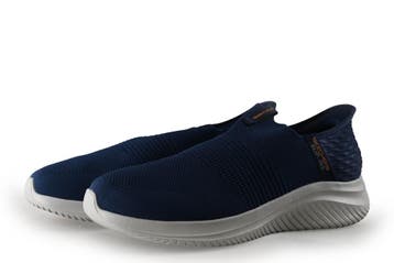 Skechers Sneakers in maat 43 Blauw, Kleding | Heren, Schoenen, Zo goed als nieuw, Skechers, Sneakers, Verzenden
