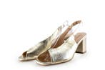 Camila Slingbacks in maat 38 Goud, Kleding | Dames, Schoenen, Overige kleuren, Verzenden, Zo goed als nieuw, Camila