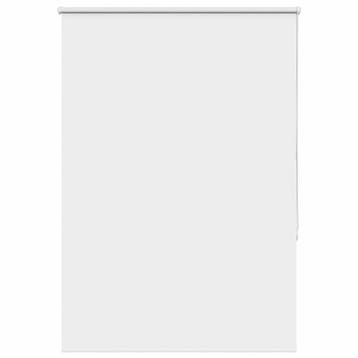 vidaXL Rolgordijn verduisterend wit 100x175cm stofbreedte, Verzenden
