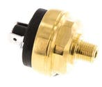 0.2 tot 2bar NO Messing Drukschakelaar M10 42VAC/DC Platte, Doe-het-zelf en Bouw, Verzenden, Nieuw