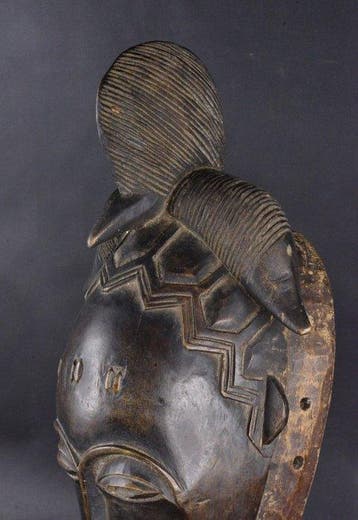 Ceremoniemasker van de Dje - Yaure - Ivoorkust