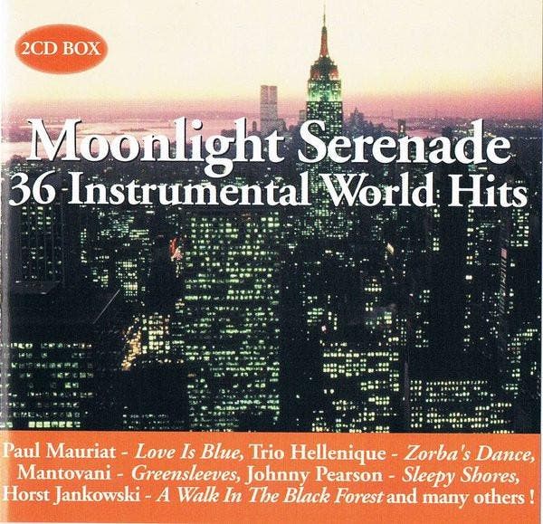 Various - Moonlight Serenade 36 Instrumental World Hits, CD & DVD, CD | Pop, Envoi