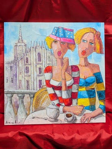 A. Bonacina (1977) - Aperitivo in Terrazza