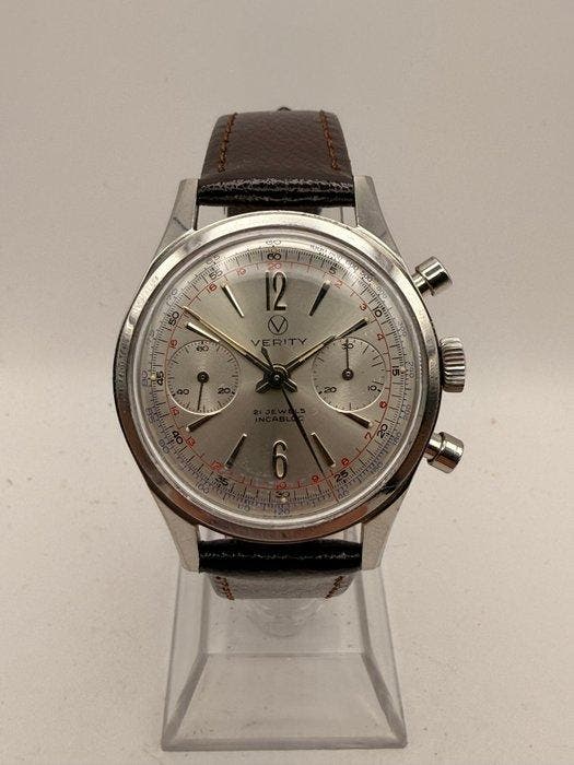 Verity - Chrongraph 21 Jewels - Zonder minimumprijs -, Handtassen en Accessoires, Horloges | Heren