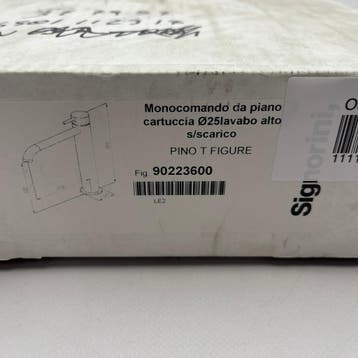 Bieden: Signorini high single lever mixer tab, Ophalen of Verzenden, Nieuw