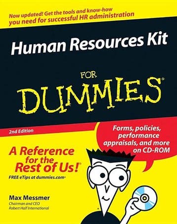 Human Resources Kit For Dummies 9780470049303 Harold Messner, Verzenden, Gelezen, Harold Messner