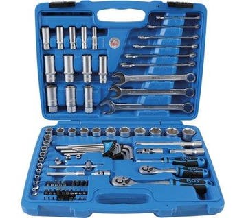 Bgs Technic Dop set, inbus 6,3 mm 1/4  3/8 92 delig, Verzenden, Nieuw