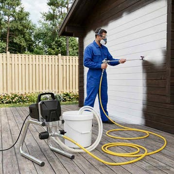 vidaXL Airless Verfspuit 10 m spuitslang 220V 2L/min 227 bar, Verzenden
