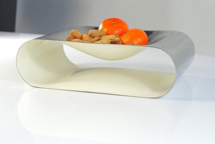 XXD - Max Kistner - Corbeille à pain - MORPH - acier, Antiek en Kunst, Kunst | Designobjecten