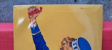Pez Haas 1961 - Enseigne en émail - tôle 60 × 40 cm