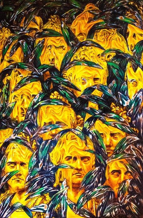 Marco Ercoli - Apoteosi e lEstasi, Antiek en Kunst, Kunst | Schilderijen | Modern