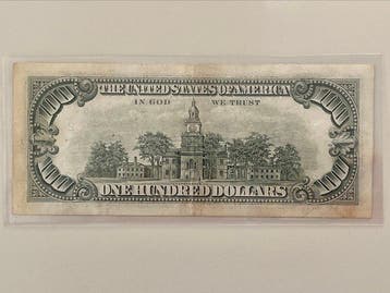 États-Unis dAmérique. - 100 Dollars - 1985 - Replacement -