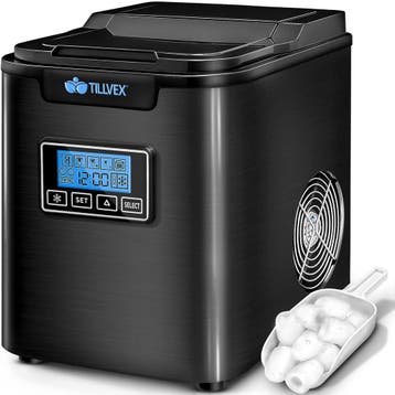 IJsblokjesmachine – 12kg/24 uur – IJsmachine - IJsblokjesmak, Verzenden, Nieuw