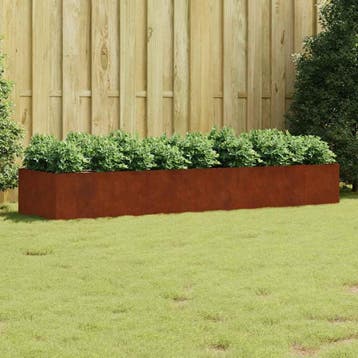 vidaXL Plantenbak verhoogd 280x80x40 cm cortenstaal, Verzenden