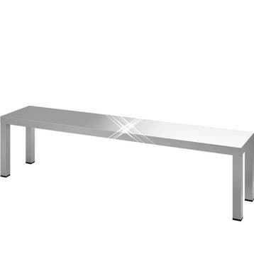 Rvs etagère 1 hoog 1400x400x400 mm, Verzenden, Nieuw in verpakking