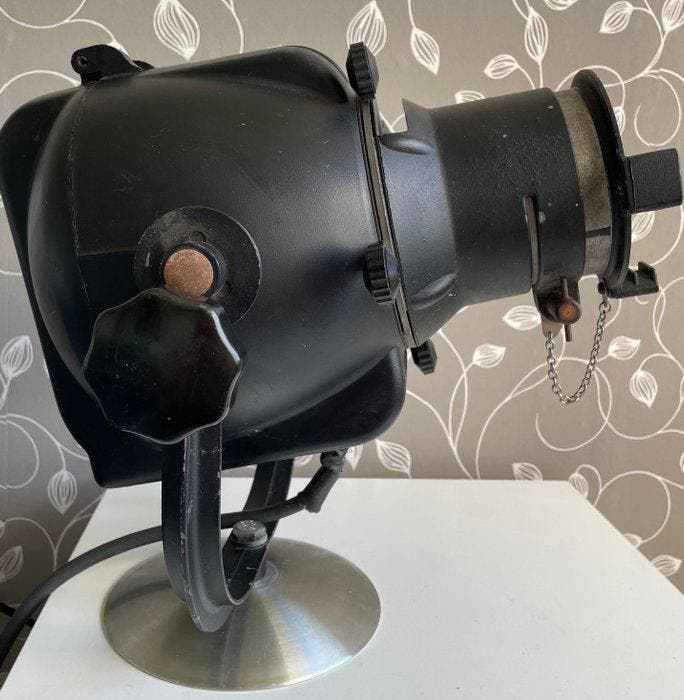 Strand Electric - Lamp - Patt 23 (Pipo/Pignose) - Aluminium,, Antiquités & Art, Antiquités | Éclairage