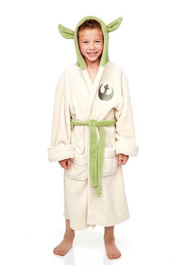 KIMU® Fleece Badjas Kind Star 128-134-140-146-152 Pak Verkle, Ophalen of Verzenden, Nieuw