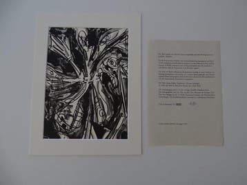 Antonio Saura (1930-1998) - Kafka, Antiek en Kunst