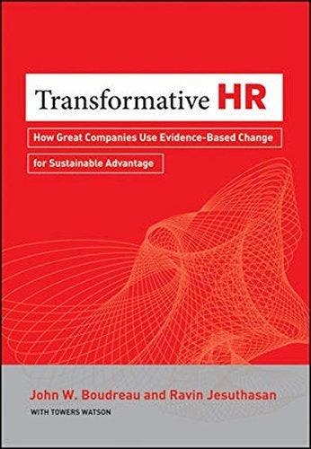 Transformative HR 9781118036044 John W. Boudreau, Boeken, Taal | Engels, Zo goed als nieuw, Verzenden