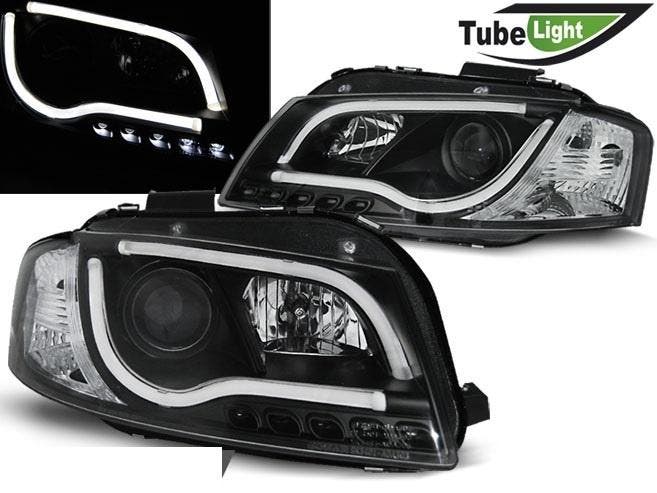 Xenon Look LED Koplampen voor Audi A3 8P, Auto diversen, Tuning en Styling, Ophalen of Verzenden
