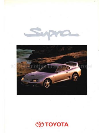 1993 TOYOTA SUPRA BROCHURE FRANS