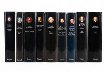 Diversen - Lot van 9 componistenbiografieën – Fayard,