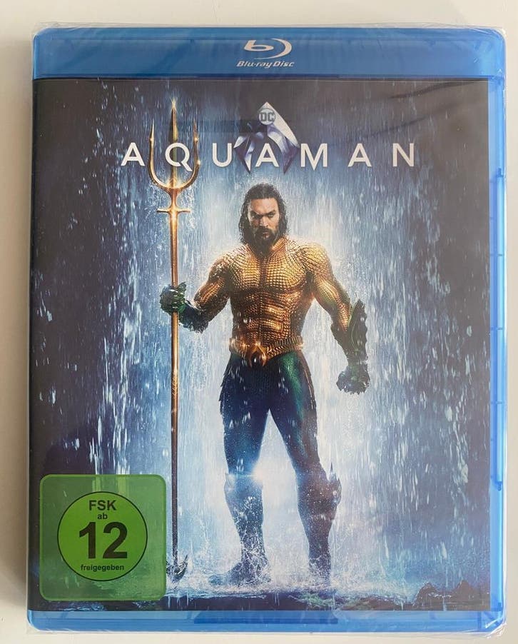 AQUAMAN (IN SEAL) (IMPORT WITHOUT DUTCH SUBS) (BLURAY), Cd's en Dvd's, Blu-ray, Gebruikt