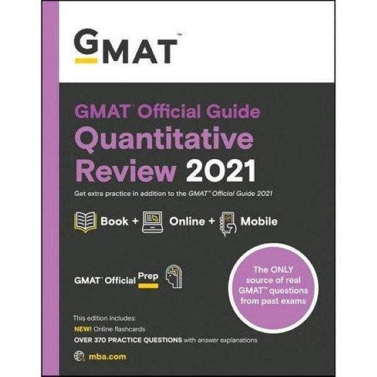 GMAT Official Guide Quantitative Review 2021 9781119687849, Boeken, Taal | Engels, Gelezen, Verzenden
