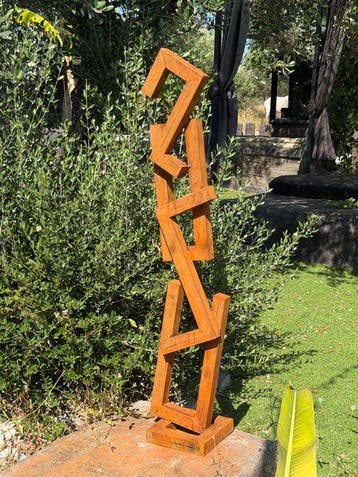 Ana Lucia B.M - Sculpture Corten - XL