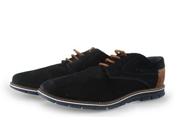 Bugatti Veterschoenen in maat 45 Blauw, Kleding | Heren, Schoenen, Bugatti, Gedragen, Veterschoenen, Verzenden