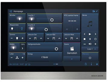 ABB Welcome IP Touch 10 Affichage Vidéo Interphone Noir -, Verzenden, Nieuw