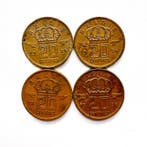 Belgique. 5, 10, 20, 25 en 50 Centimes Lot van 66 stuks
