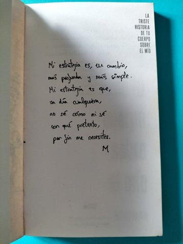 Marwan - Signed; La triste historia de tu cuerpo sobre el