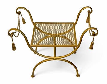 Kruk - verguld metaal - Regency-stijl, Nieuw
