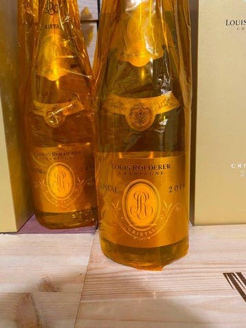 2016 Louis Roederer, Cristal - Champagne - 2 Flessen (0.75, Verzamelen, Nieuw