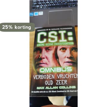 CSI Omnibus Verboden vruchten/ Koud Vuur 9789085194163, Boeken, Verzenden, Gelezen