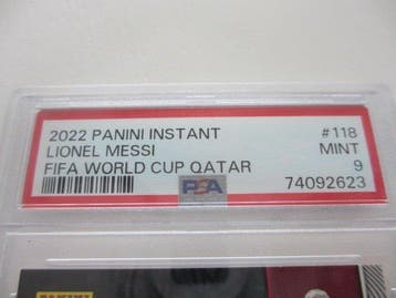 2022 Panini FIFA World Cup Qatar Lionel Messi Parallel card,, Verzamelen, Nieuw