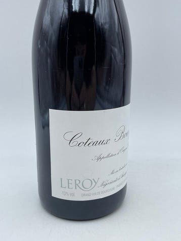 2021 Maison Leroy - Coteaux-Bourguignons - 1 Fles (0,75, Collections